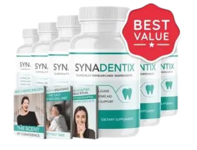 Synadentix 6 Bottles - 180 Day Supply